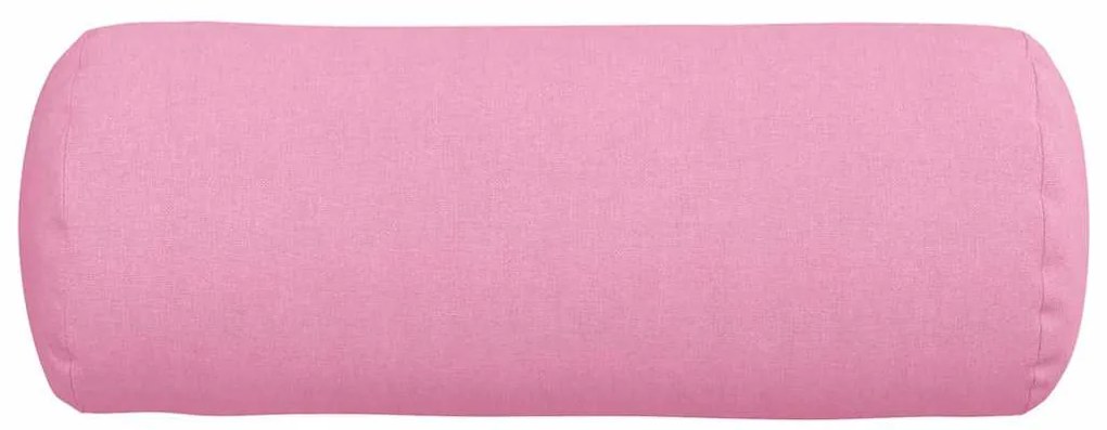 vidaXL Μαξιλάρια Στήριγμα 2 pcs Ροζ Ø 15 x 40 εκ ύφασμα