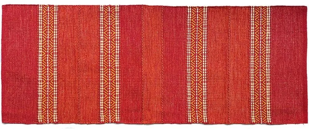 Χαλάκι Κουζίνας Smart 003 55X140cm Red Sdim 55X140 Cotton