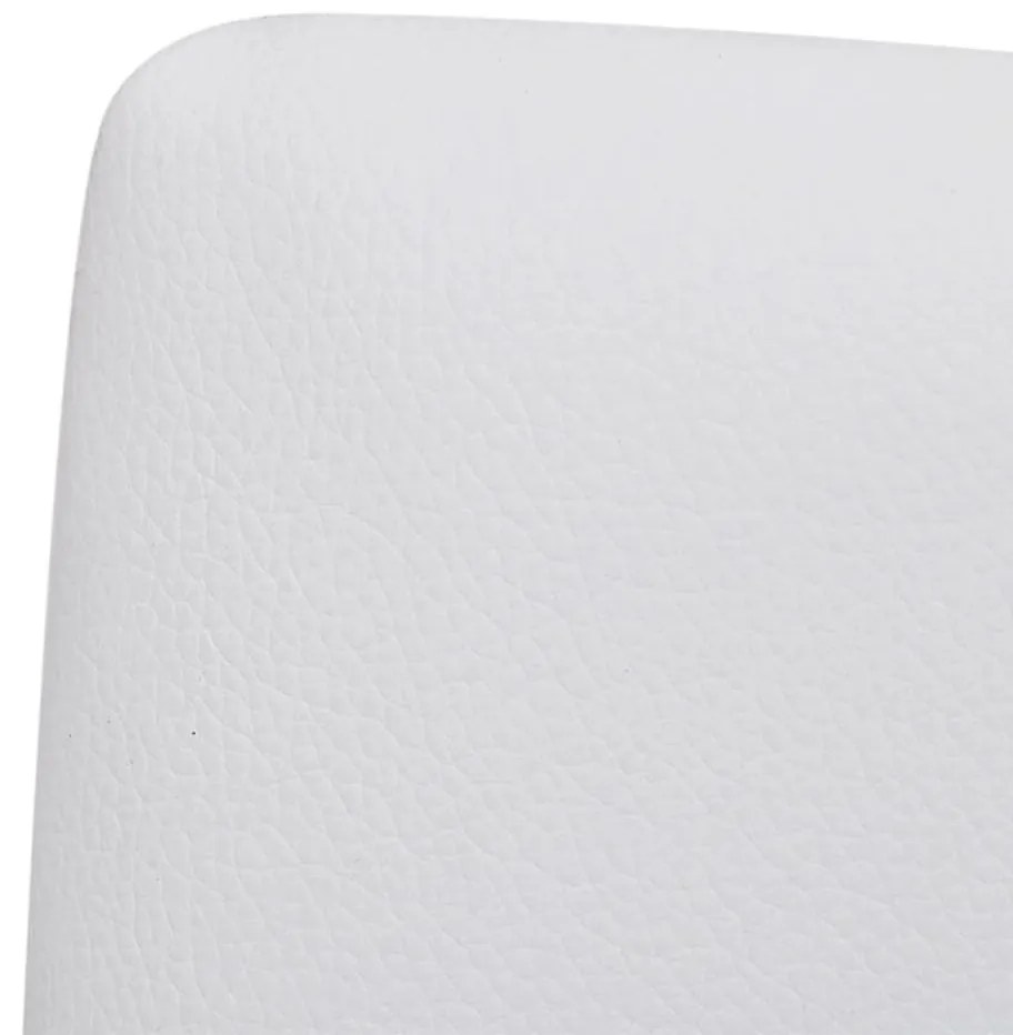 vidaXL Καρέκλες Τραπεζαρίας «Πρόβολος» 2 τεμ. Λευκές Συνθετικό Δέρμα