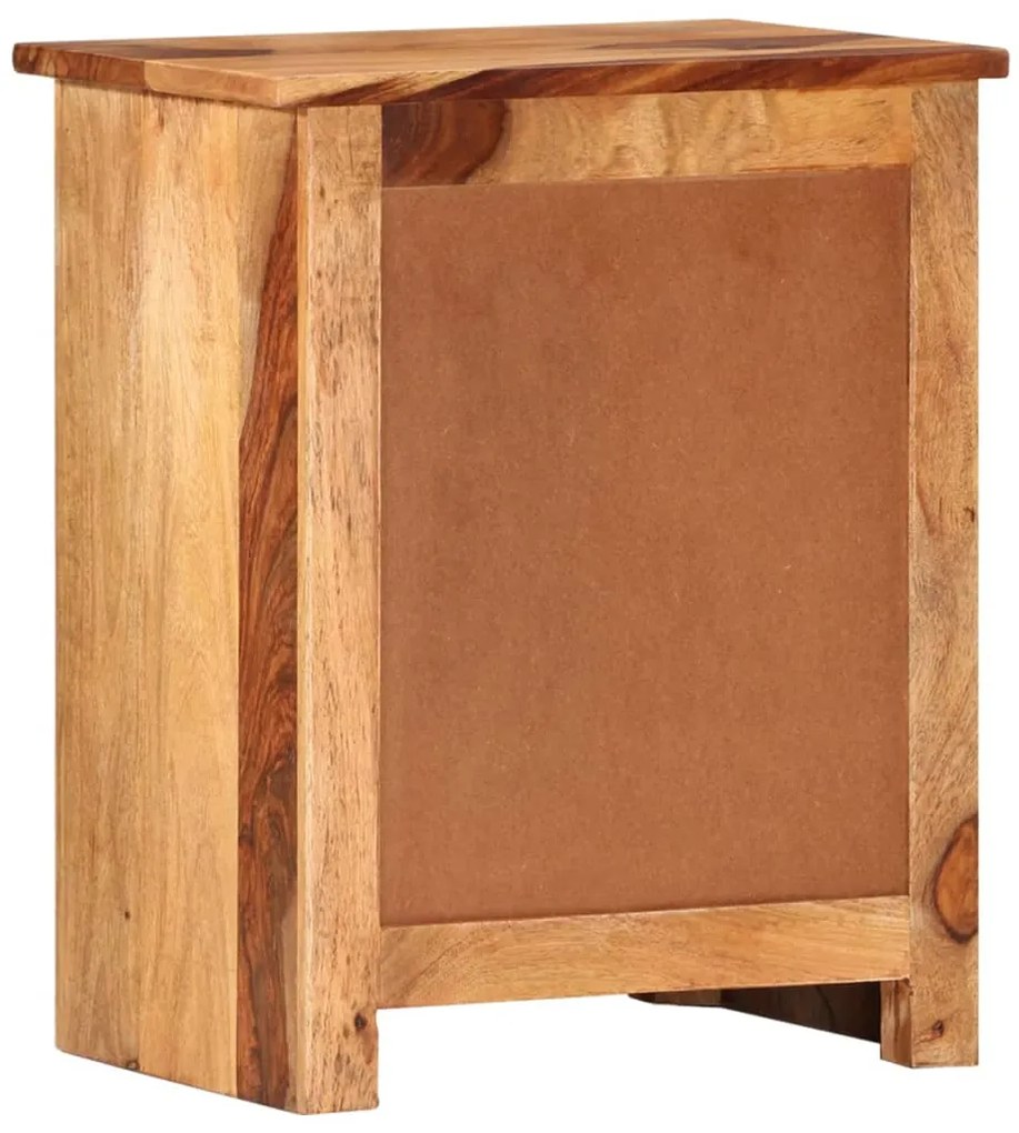 vidaXL Κομοδίνο 40 x 30 x 50 εκ. από Μασίφ Ξύλο