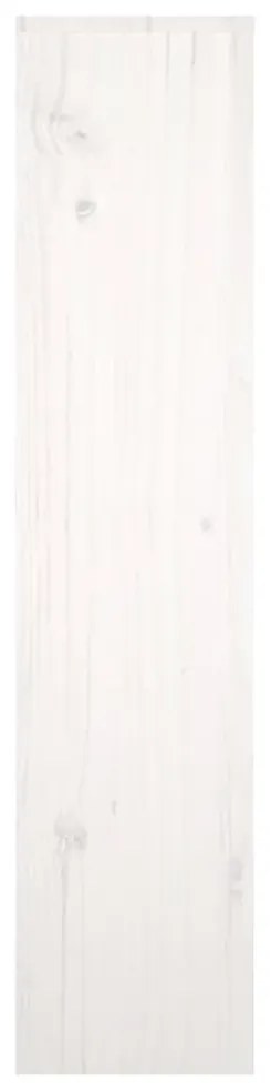 vidaXL Κάλυμμα Καλοριφέρ Λευκό 153 x19 x 84 εκ. από Μασίφ Ξύλο Πεύκου