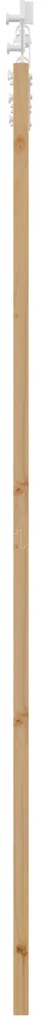 vidaXL Συρόμενη Πόρτα με Σετ Υλικών 78x232 cm Μασίφ Ξύλο Πεύκου