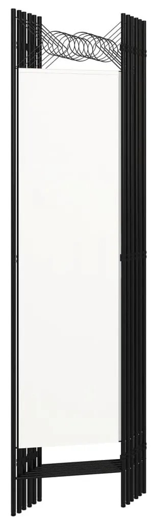 vidaXL Διαχωριστικό Δωματίου με 6 Πάνελ Λευκό 240 x 180 εκ.
