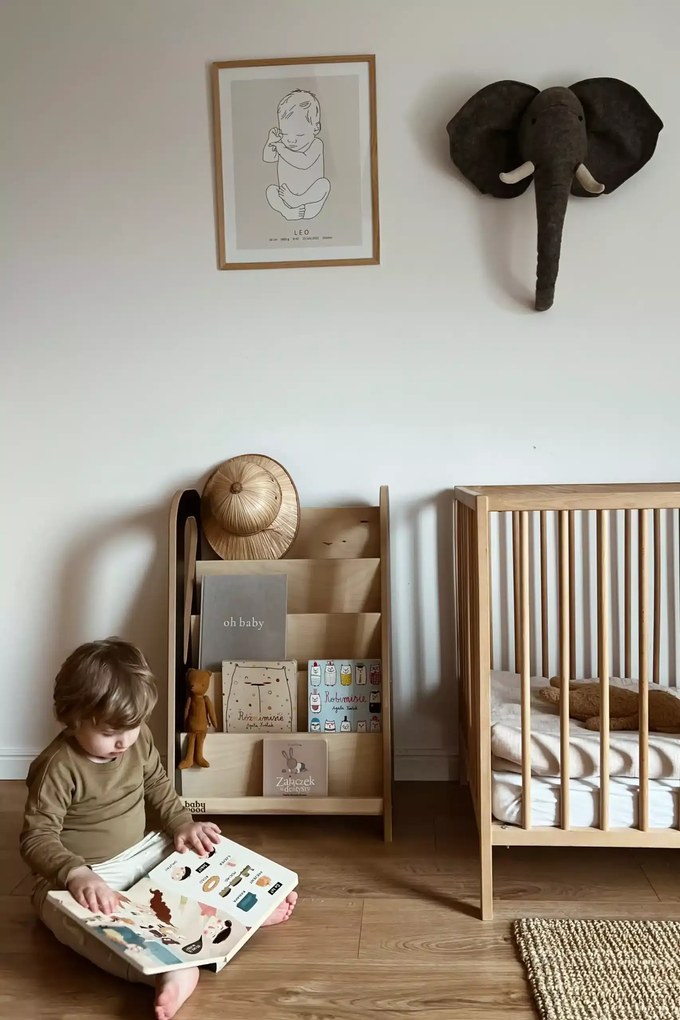 Βιβλιοθήκη Montessori Slim Small BabyWood