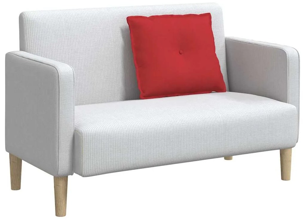 vidaXL Μαξιλάρι Πλάτης Κόκκινο 60 x 19 x 50 εκ ύφασμα