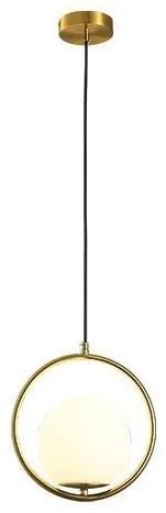 Κρεμαστό Φωτιστικό ARTE ILLUMINA 60W Ε27 Iron Gold 144-28501 Eurolamp-144-28501-Χρυσό 144-28501