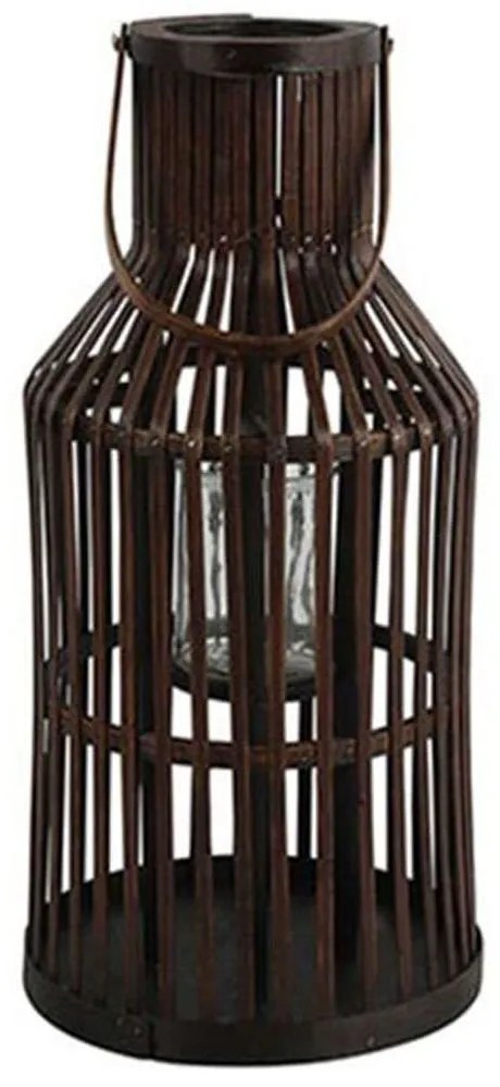 Φανάρι Ξύλινο 013.787577 23x45cm Brown Wood