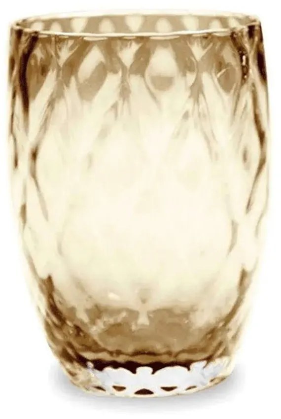 Ποτήρι Νερού Losanghe LS00104 380ml Amber Zafferano Γυαλί