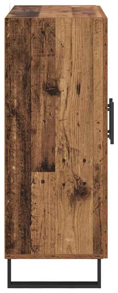 vidaXL Πλαϊνό γραφείο Παλιό Ξύλο 69,5 x 34 x 90 εκ.