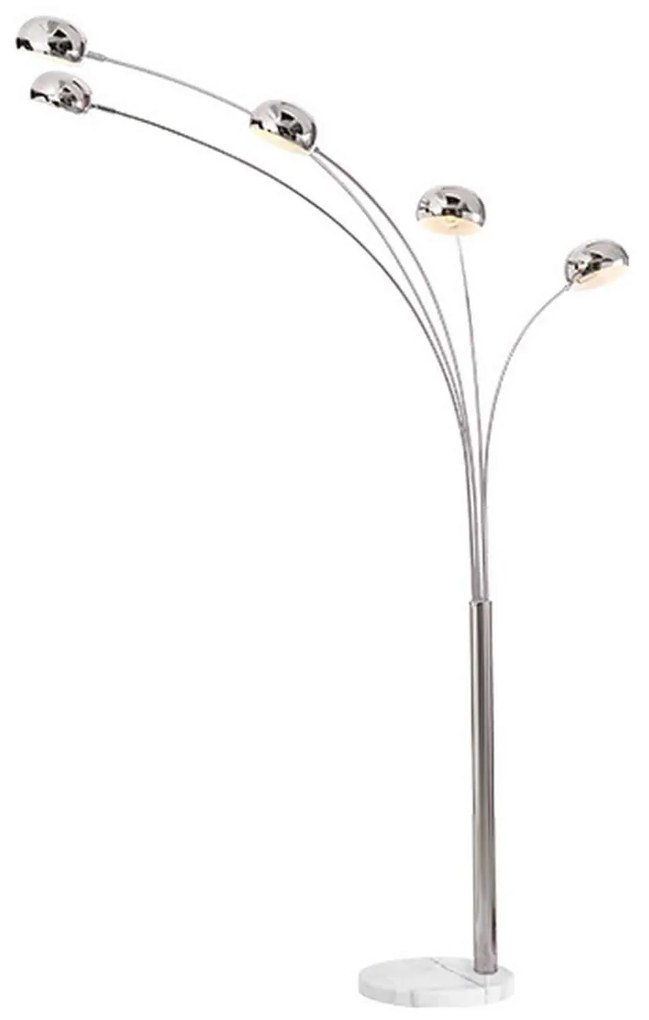 Φωτιστικό Δαπέδου 5Φ ML312461FC Chrome Marble