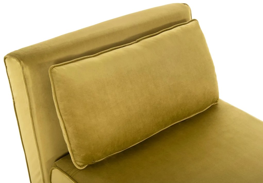 Πολυθρόνα - Κρεβάτι BRAXTON C8425.23 Λαδί Βελούδο 78x88x78Υ εκ. 78x88x78 εκ.
