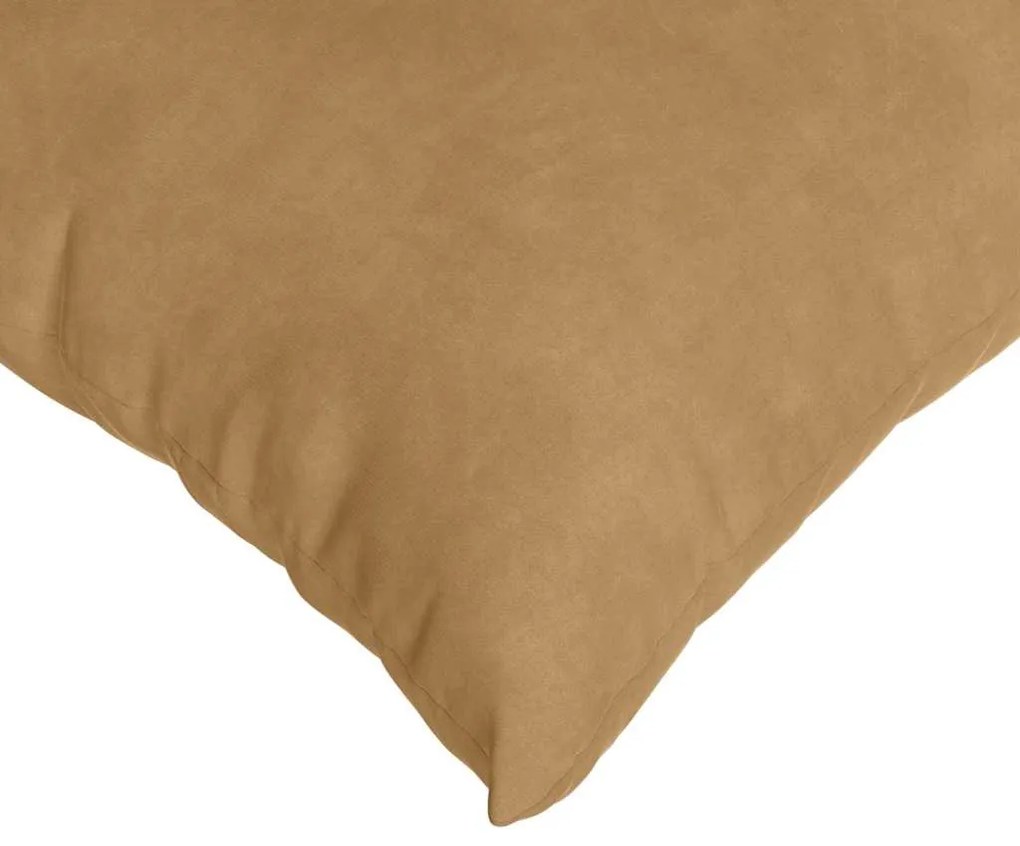 vidaXL Μαξιλάρι Καναπέ 2 pcs Καφέ 80 x 40 cm Υφασμάτινο Κορντουρά