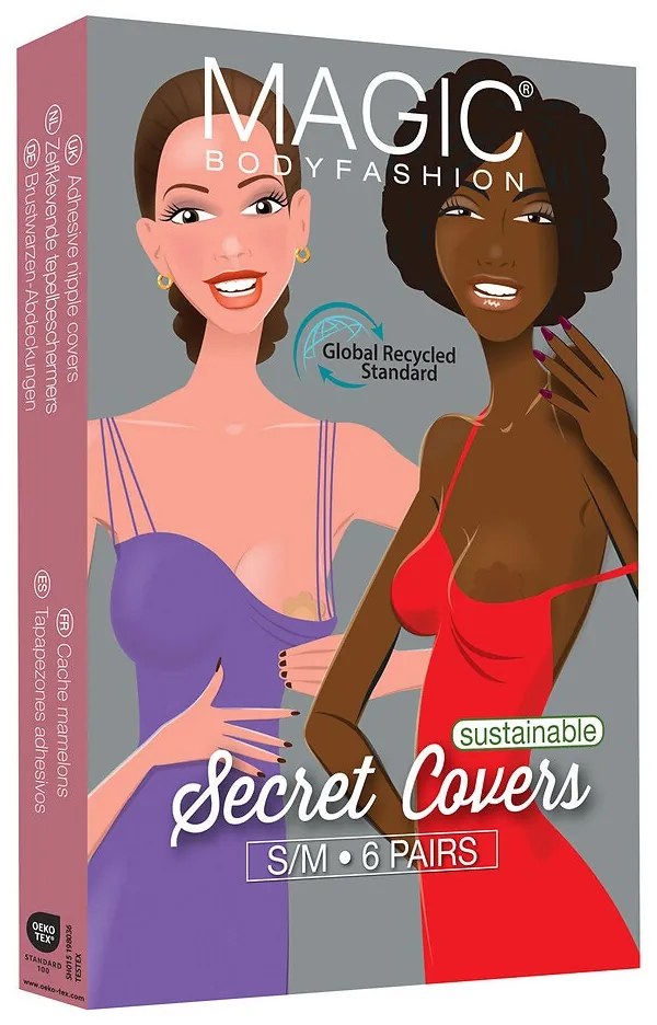 7 ζευγάρια καλύμματα θηλών, Secret covers