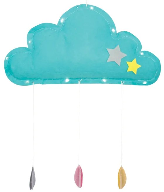 Διακοσμητικό Τοίχου Με Led Aca Holma F07101630 Cloud