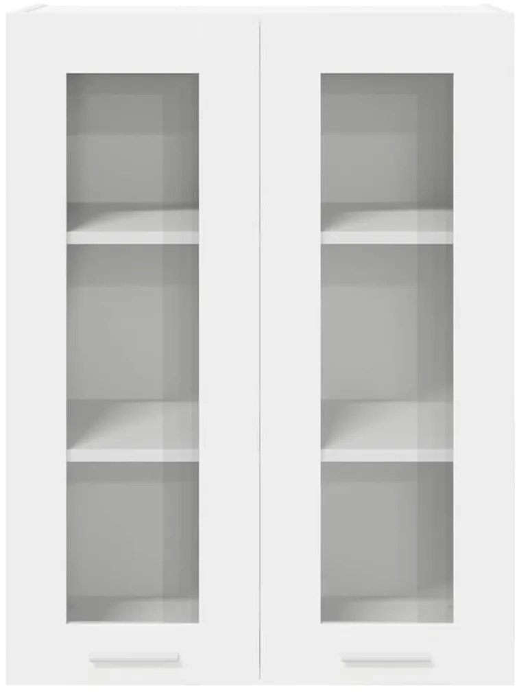 vidaXL Κρεμαστό ντουλάπι Λευκό 60 x 31 x 80 εκ. Επεξεργασμένο ξύλο