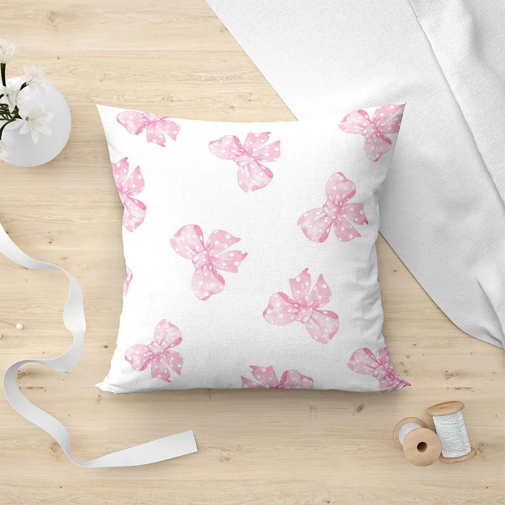 Μαξιλαροθήκη Ellie 301 Pink 45x45 - Lino Home