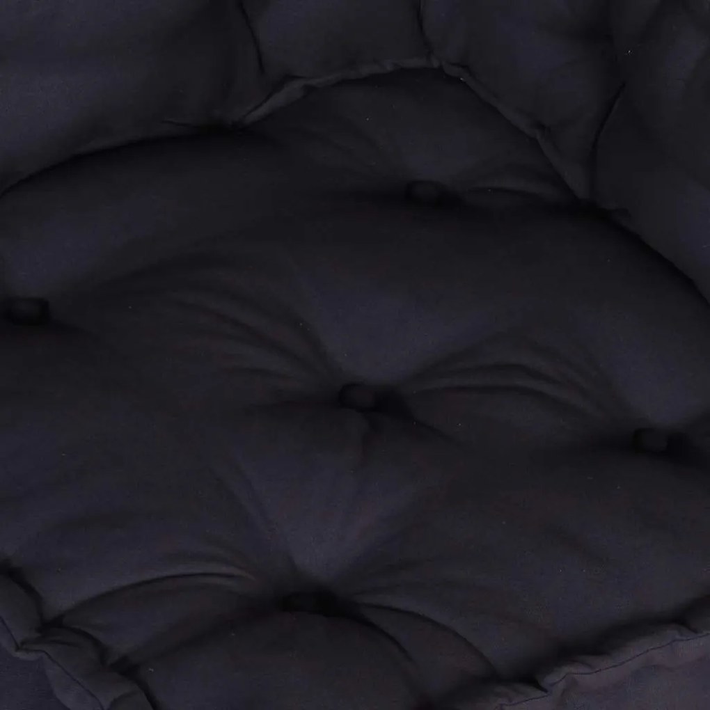 vidaXL Modular Pouffe Anthracite 140x70x36 ύφασμα