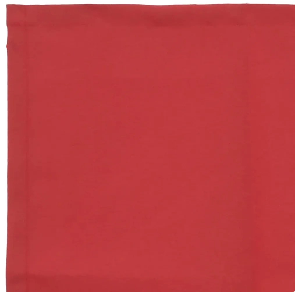 vidaXL Ύφασμα αντικατάστασης τέντας Κόκκινο 330 x 195 εκ. Πολυεστέρας