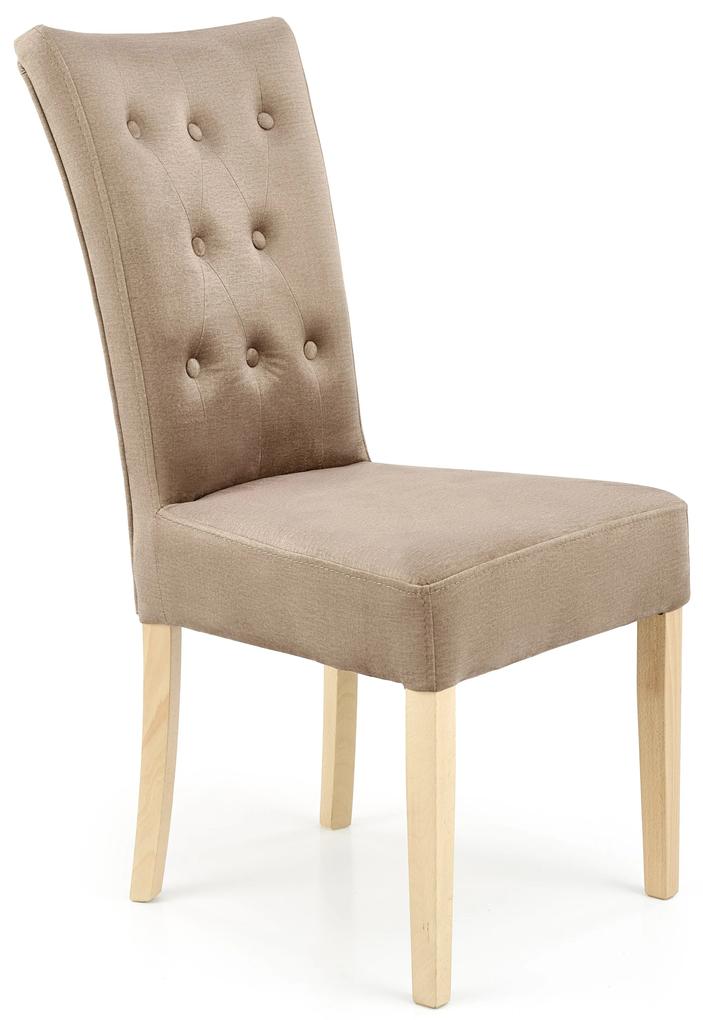 60-28130 VERMONT chair, honey oak / beige Monolith 09, 1 Τεμάχιο