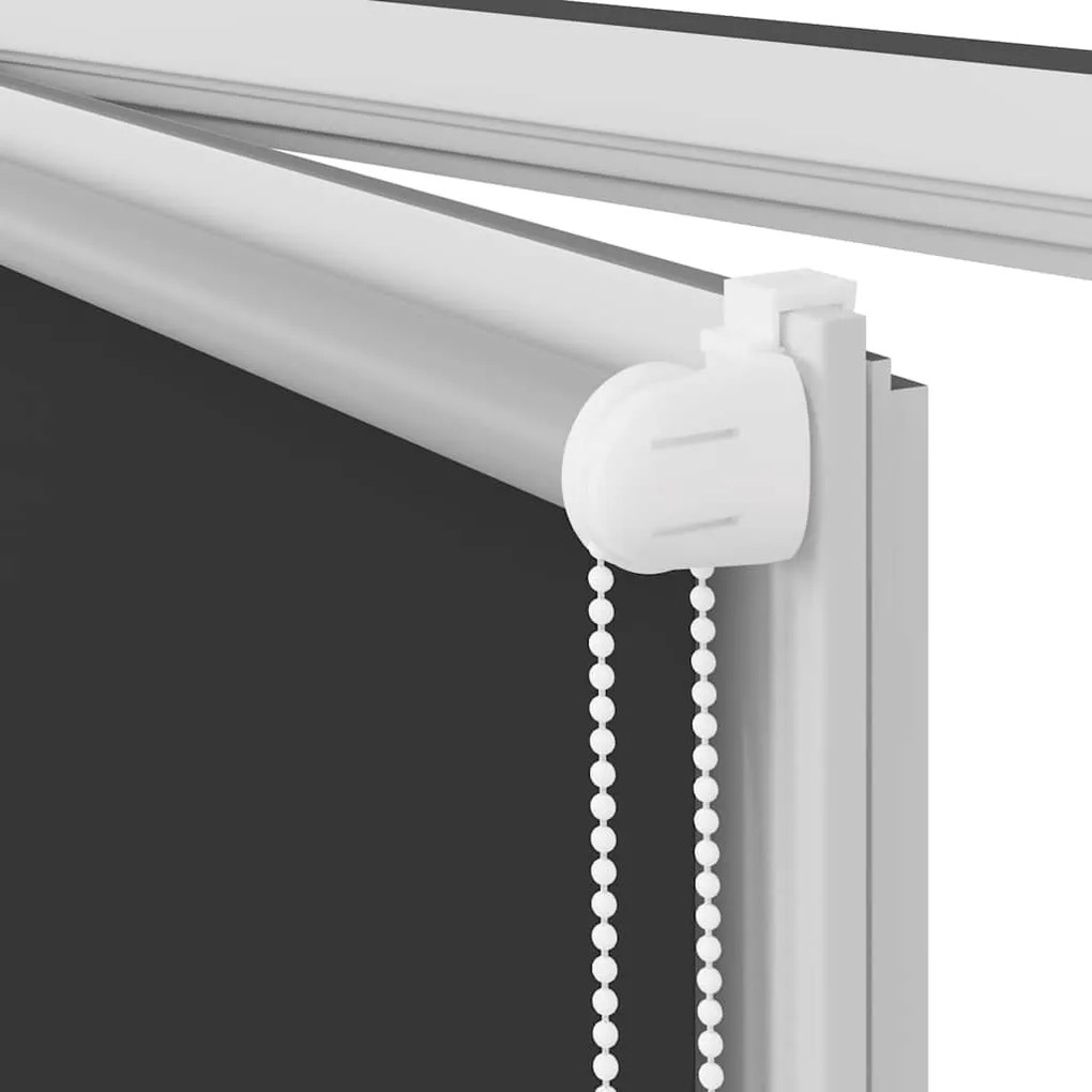 Roller Blind Blackout Μαύρο 55x175 cm Πλάτος υφάσματος 50,7 cm 4010885