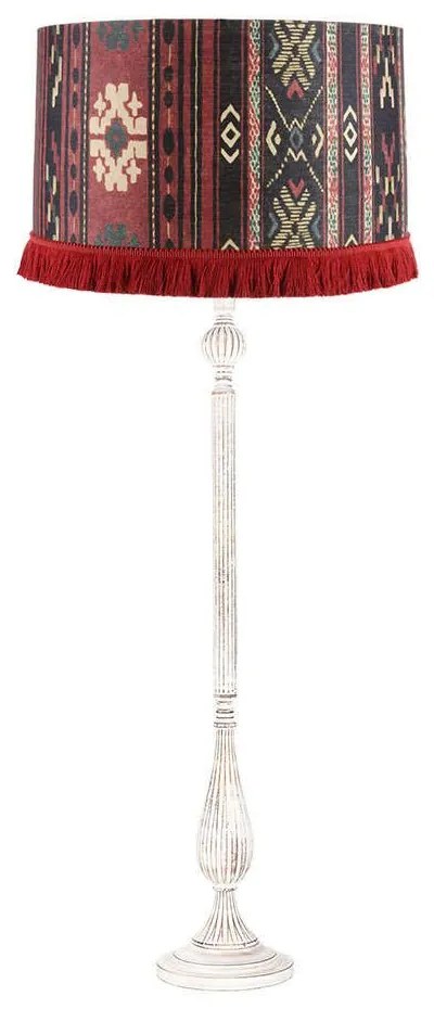 Φωτιστικό Δαπέδου Heritage-Artisan White-Multi MindTheGap Wood, Fabric