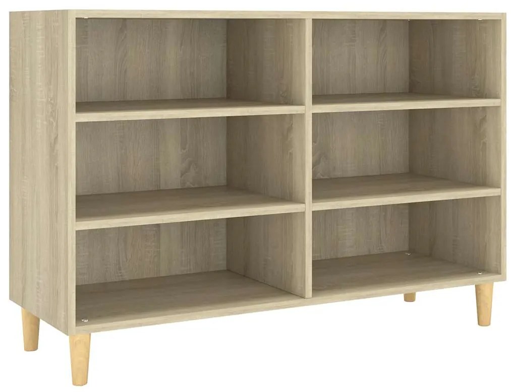 vidaXL Ραφιέρα Sonoma Δρυς 103,5 x 35 x 70 εκ. από Επεξεργ. Ξύλο