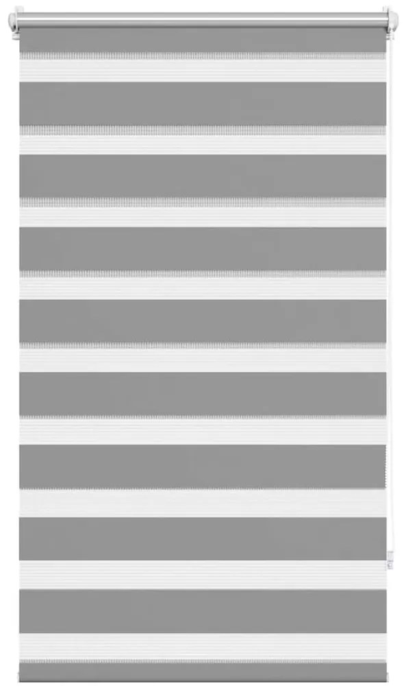 vidaXL Ρόλερ Zebra Γκρι 90 x 150cm