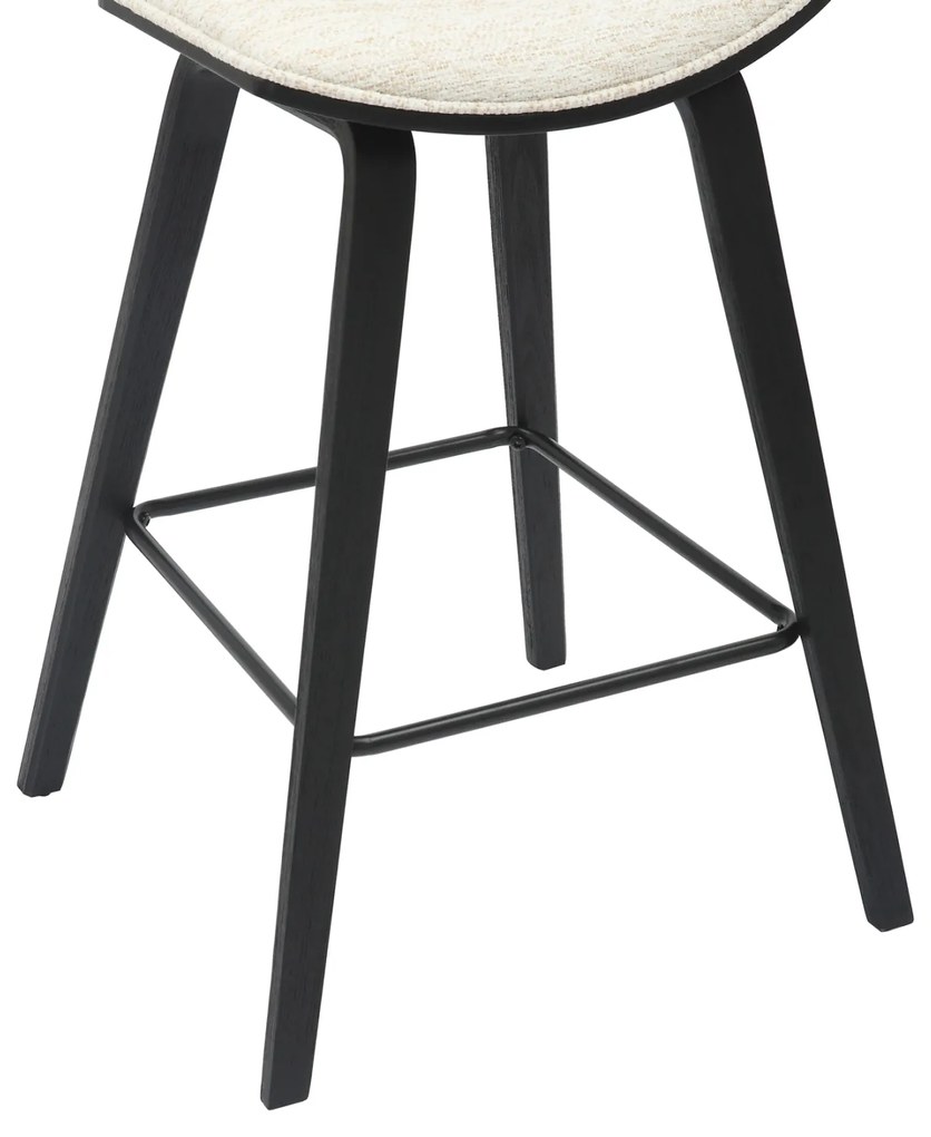 ΣΚΑΜΠΟ ΜΠΑΡ ΜΕΣ.ΥΨΟΥΣ INOVER HM9984.02 ΜΑΥΡΟ ΜΕΤΑΛΛΟ & Κ.Π.-ΕΚΡΟΥ ΥΦΑΣΜΑ 50,5x49x90Υεκ.