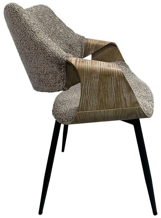 Καρέκλα Τραπεζαρίας FL6145 Fylliana Μπέζ 58x56x83εκ. 58x56x83 εκ.