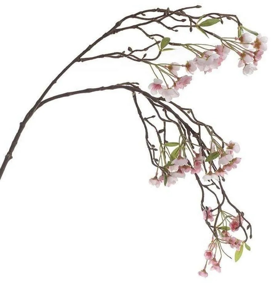 Διακοσμητικό Λουλούδι-Κλαδί 3-85-084-0044 Υ95 Pink Inart Fabric