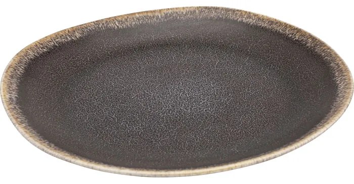 Πιάτο Valerio Κεραμικό Γκρι 17.6*17.6*2.2εκ. - Γκρι