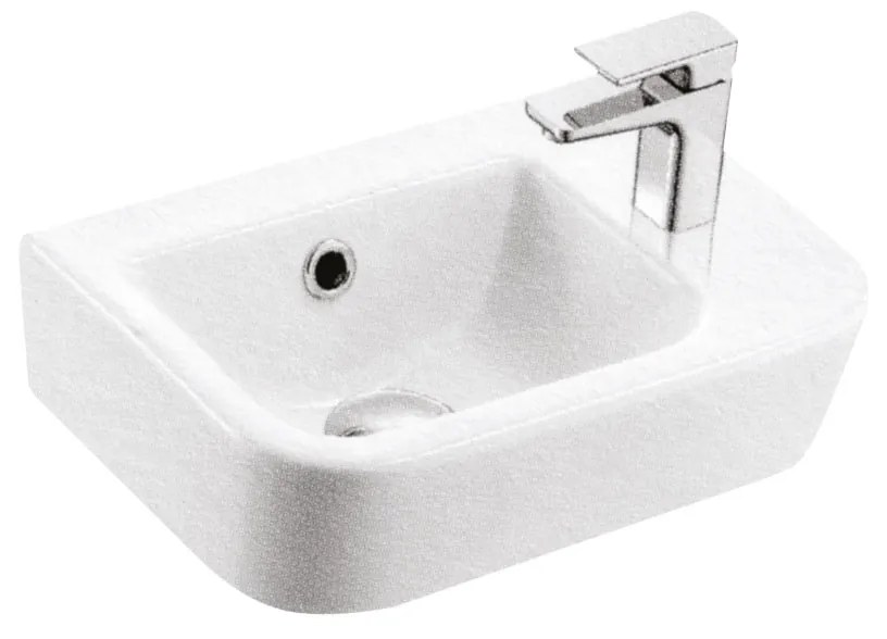 KARAG  LEGEND Νιπτήρας αναρτώμενος δεξιός LEGEND LH 10100R KARAG 37x24.5x10cm KARAG-5206836513294