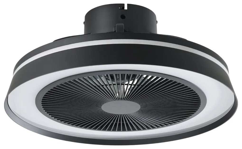 Ανεμιστήρας Eglo 35196 VALLONIA Μαύρο Ματ (Black Mat) 2700K - 6500K