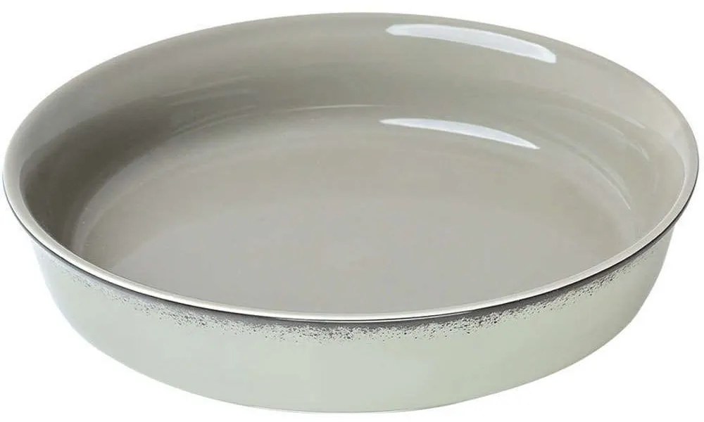 Σαλατιέρα Pearl 07-16425 23cm Grey Estia Large Porcelain