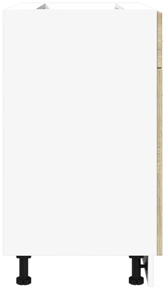 vidaXL Ντουλάπι με Συρτάρι Lyon Sonoma Δρυς 80x46x81,5 εκ. Επεξ. Ξύλο