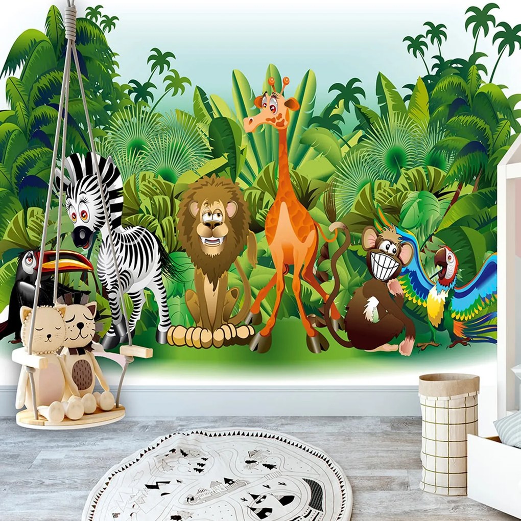 Φωτοταπετσαρία - Jungle Animals 300x210