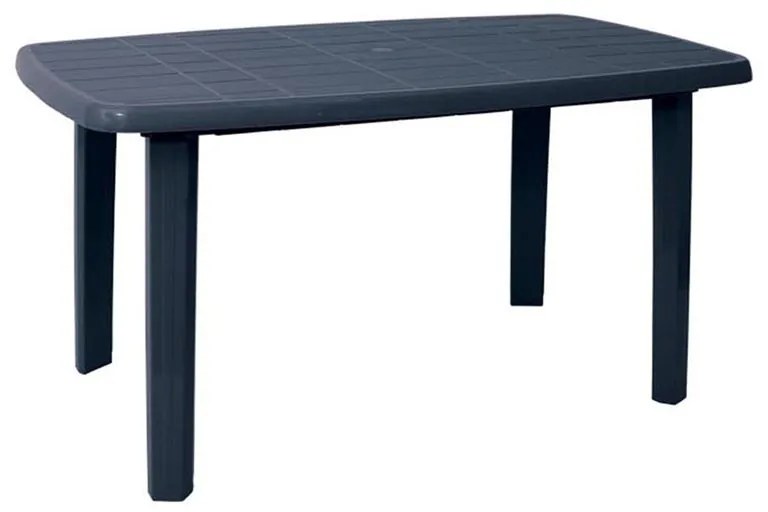 SORRENTO Τραπέζι Oval Dining Κήπου - Βεράντας, PP Απόχρωση Ανθρακί 140x80x74cm oval Ε365,2
