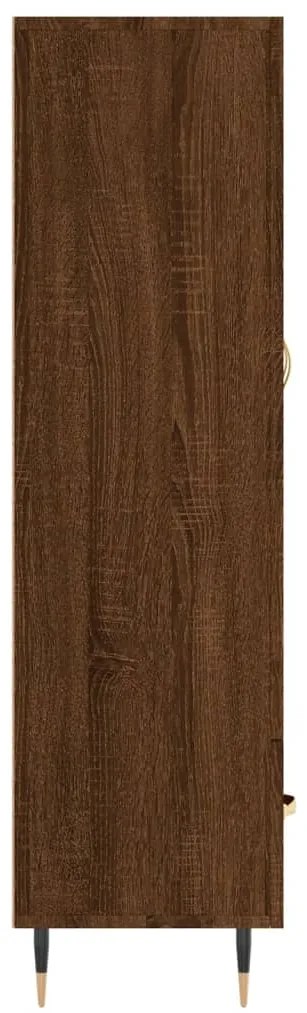 vidaXL Ντουλάπα Καφέ Δρυς 69,5 x 31 x 115 εκ. από Επεξεργασμένο Ξύλο