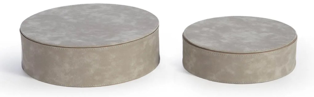 Κουτιά Αποθήκευσης (Σετ 2τμχ) Nef-Nef Homeware Lethal Grey