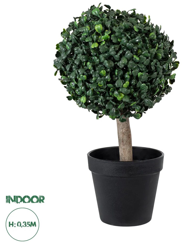 Artificial Garden BUXUS 20404 Τεχνητό Διακοσμητικό Φυτό Πυξός Υ35cm