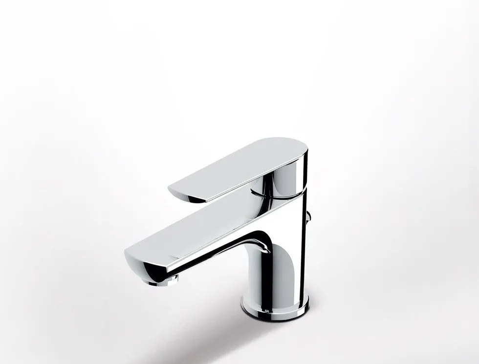 Eurorama Klint Chrome Μπαταρία Νιπτήρος με Aυτόματη Βαλβίδα 142310-100