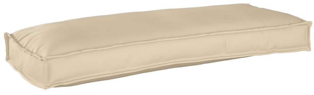 vidaXL Μαξιλάρια Παλέτας για Πάγκο 2 τμχ Μπεζ 100x40x8 εκ. Ύφασμα Oxford