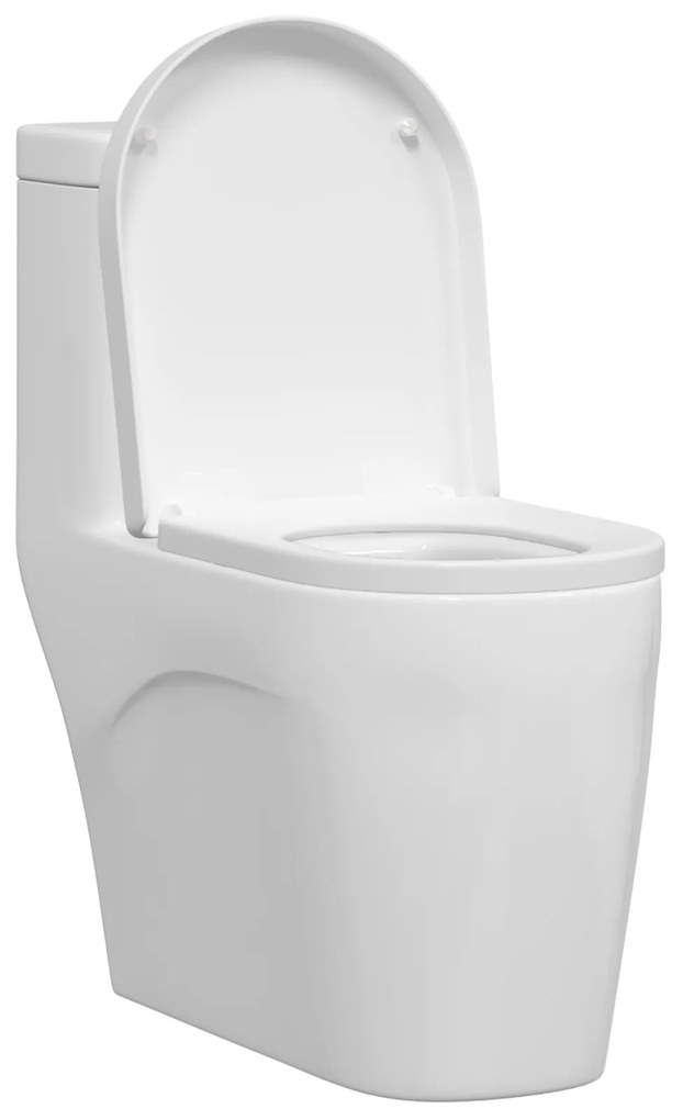 vidaXL Λεκάνη Λευκό 48 x 36.5 x 4.5 εκ Πολυπροπυλένιο