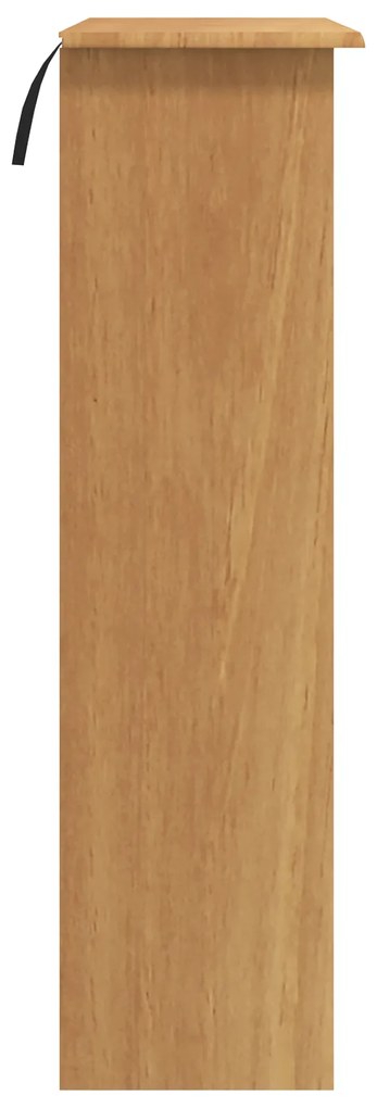 vidaXL Ράφι 'ASKIM'91x30x104 cm Μασίφ Ξύλο Πεύκου