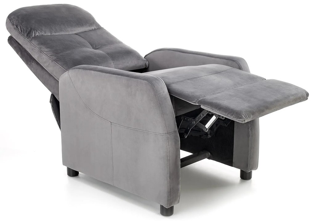 FELIPE 2 recliner color: grey DIOMMI V-CH-FELIPE_2-FOT-POPIELATY