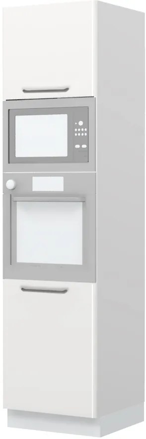 Επιδαπέδιο ντουλάπι φούρνου ψηλό Modena K23-60-RM-Δρυς - Γκρι ανοιχτό - 60.00Χ60.00Χ235.00cm