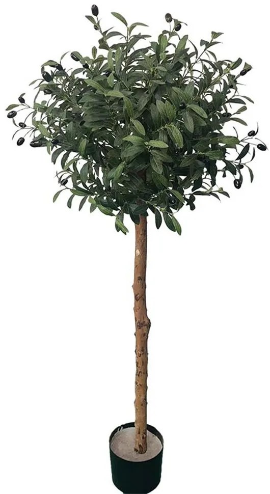 Τεχνητό Δέντρο Ελιά NP5807_150_22_UV 150cm Green NewPlan Πλαστικό, Ύφασμα
