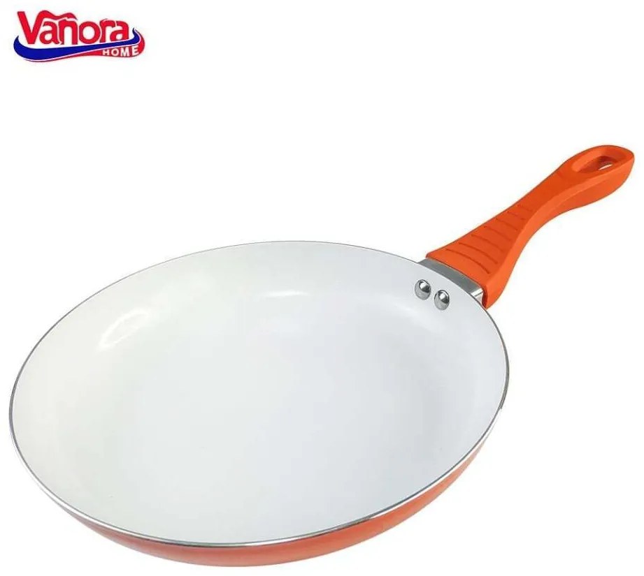 Vanora VN-SYN-P24 Τηγάνι Αλουμινιου 24x4εκ. Πορτοκαλί