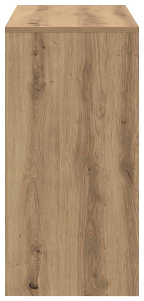 vidaXL Γραφείο artisan δρυς 90 x 37.5 x 75 εκ Επεξεργασμένο ξύλο