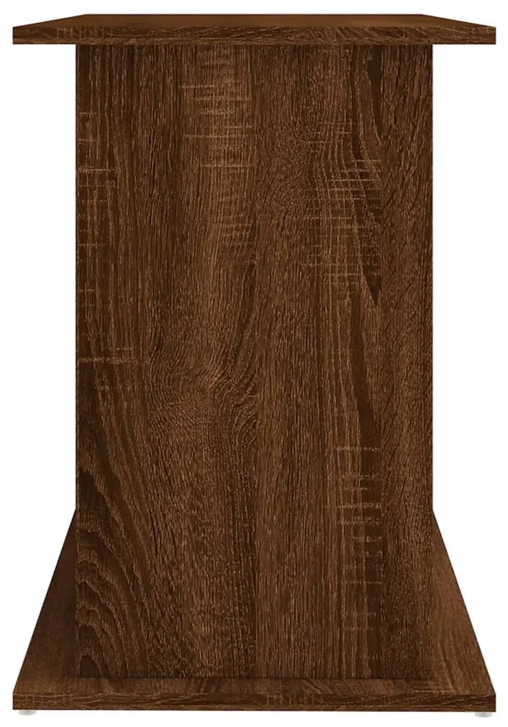 vidaXL Βάση Ενυδρείου Καφέ Δρυς 101x41x58 εκ. από Επεξεργασμένο Ξύλο